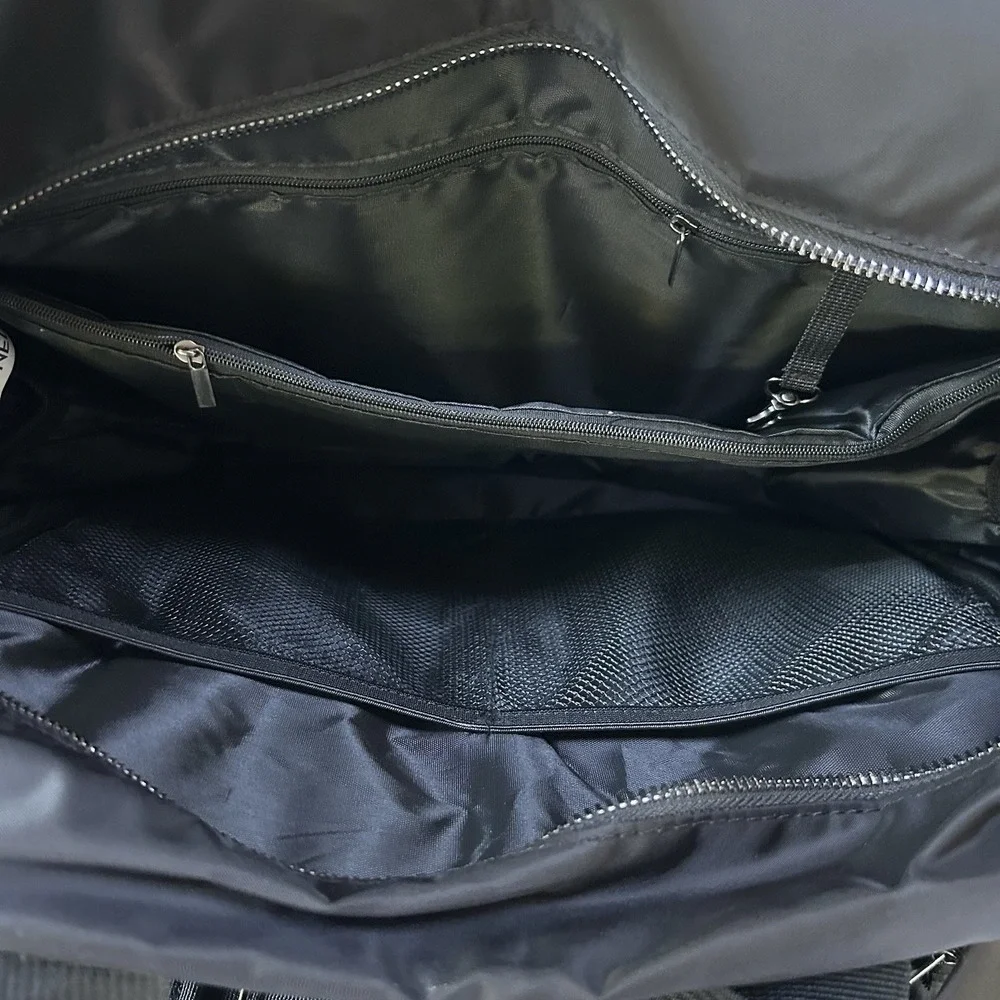 Pickleball Black Unisex Convertible Bag‎ 3-in-1 Travel Tote NWT